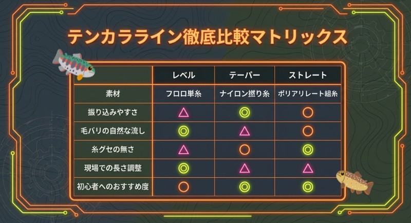 テンカラライン比較図